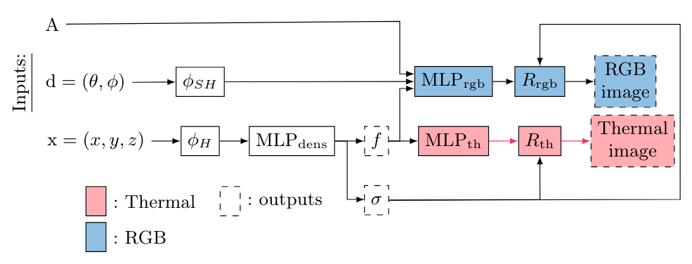 Architecture of the network