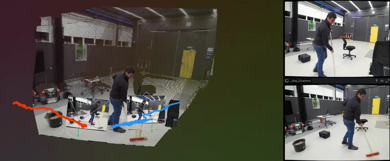Multi cam reconstruction